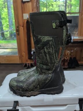 LaCrosse Realtree Green Camo Hunting Boots